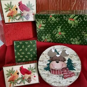 6 Christmas gift boxes